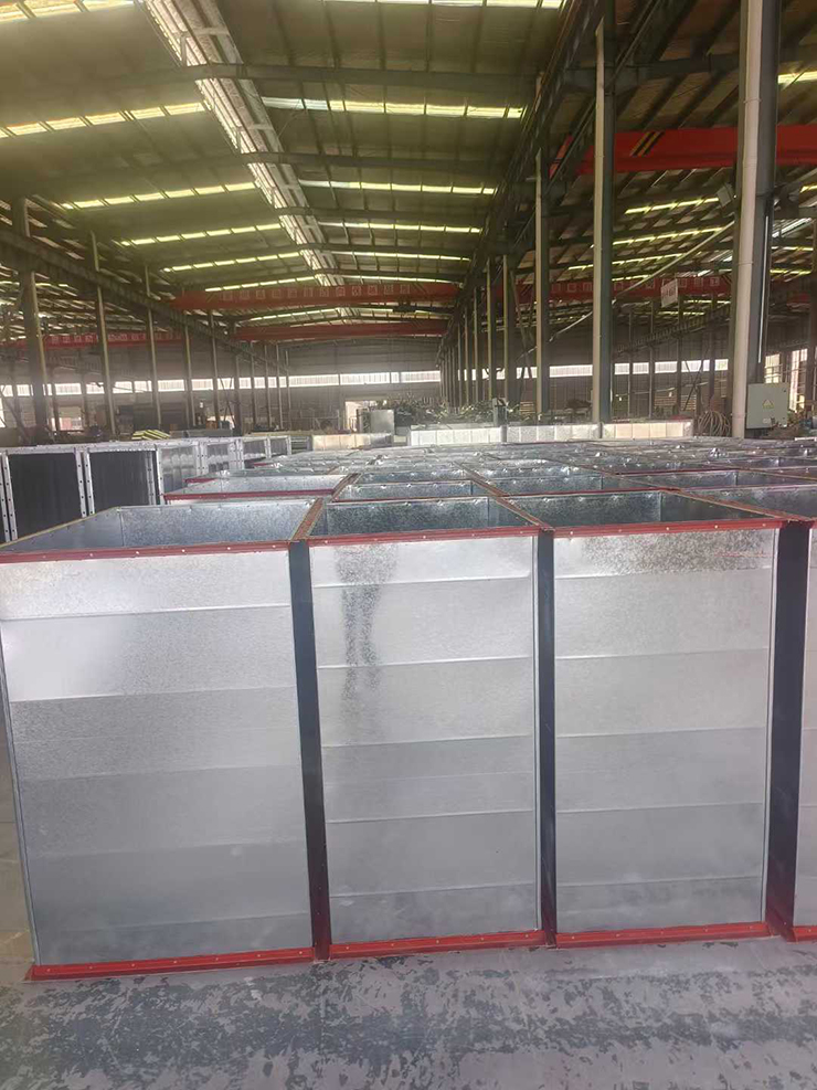 角铁法兰矩形风管